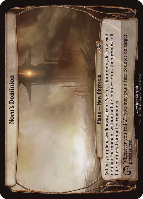 Norn's Dominion — Planechase 2012 Planes 27