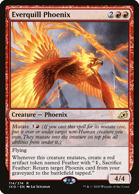 Fênix Plumeterna — Ikoria: Lair of Behemoths Promos 114p