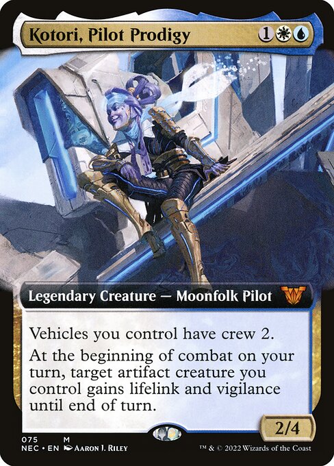 Kotori, Pilota Prodígio — Neon Dynasty Commander 75