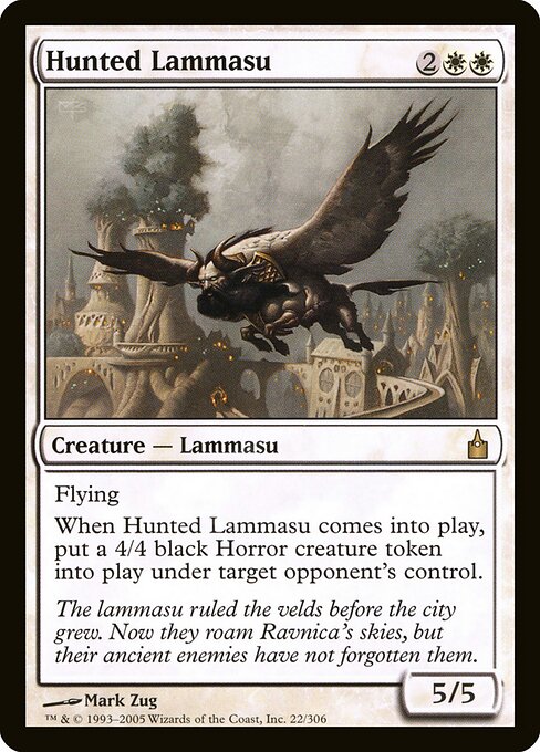 Lammasu Caçado — Ravnica: City of Guilds 22