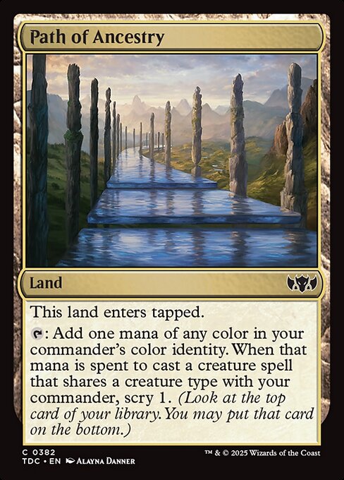 Caminho da Ascendência — Tarkir: Dragonstorm Commander 382