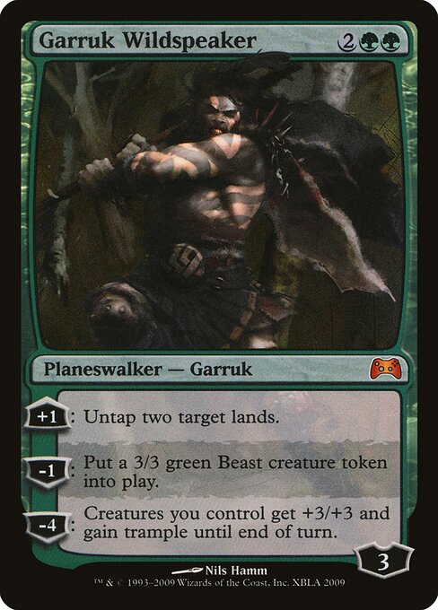 Garruk Falabravo — Duels of the Planeswalkers 2009 Promos 1