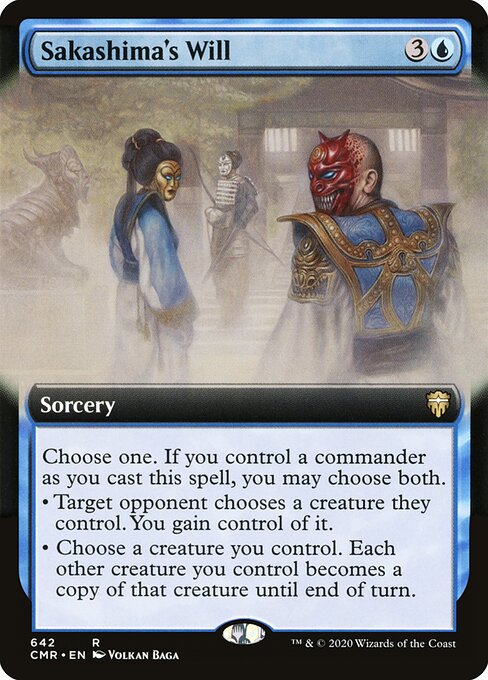Vontade de Sakashima — Commander Legends 642