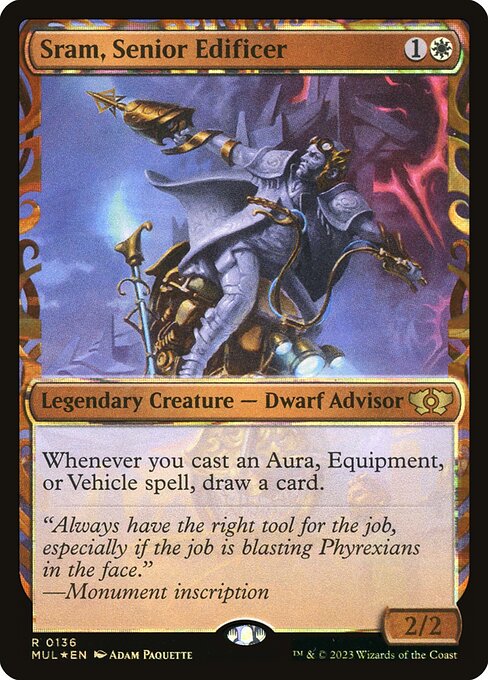 Sram, Edificador Sênior — Multiverse Legends 136