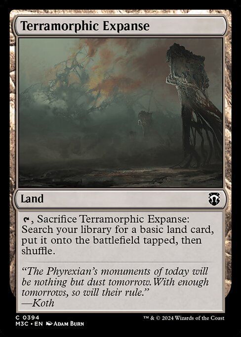 Vastidão Morfoterrena — Modern Horizons 3 Commander 394