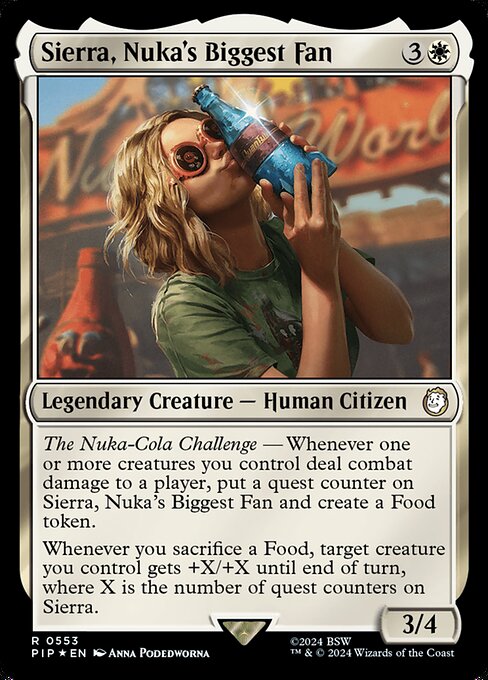 Sierra, Nuka's Biggest Fan — Fallout 553
