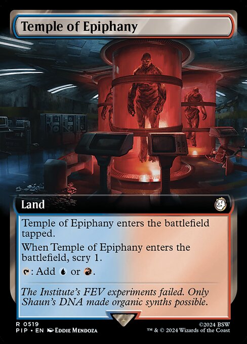 Templo da Epifania — Fallout 519