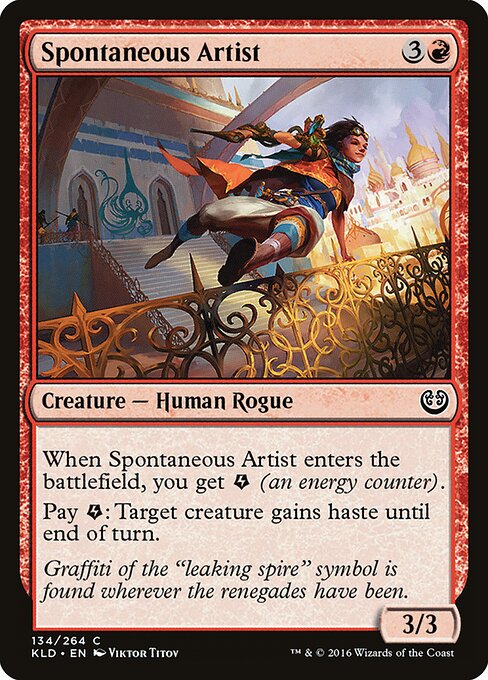 Artista Espontânea — Kaladesh 134