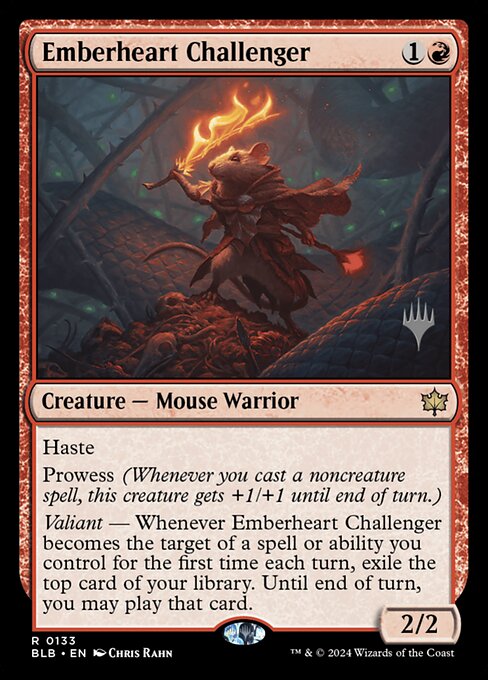 Emberheart Challenger — Bloomburrow Promos 133p