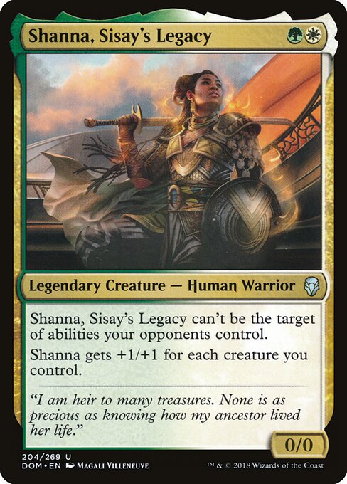 Shanna, Legado de Sisay — Dominaria 204