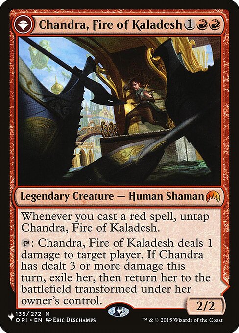 Chandra, Fire of Kaladesh — The List ORI-135