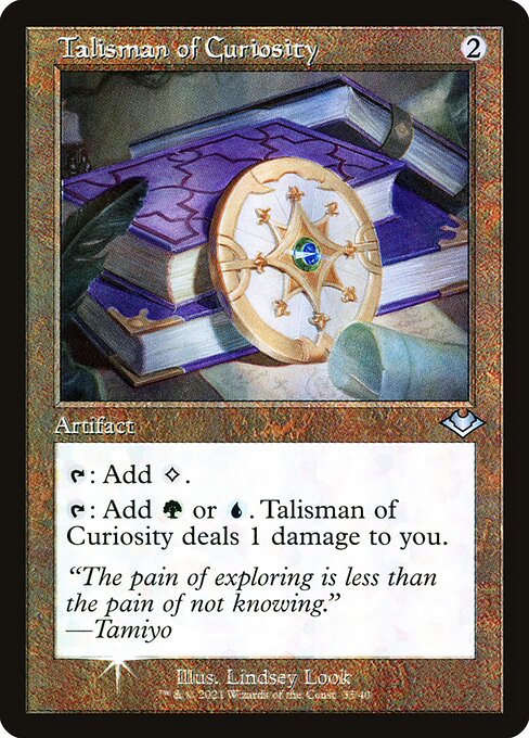 Talismã da Curiosidade — Modern Horizons 1 Timeshifts 35