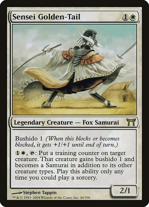Sensei Cauda Dourada — Champions of Kamigawa 44
