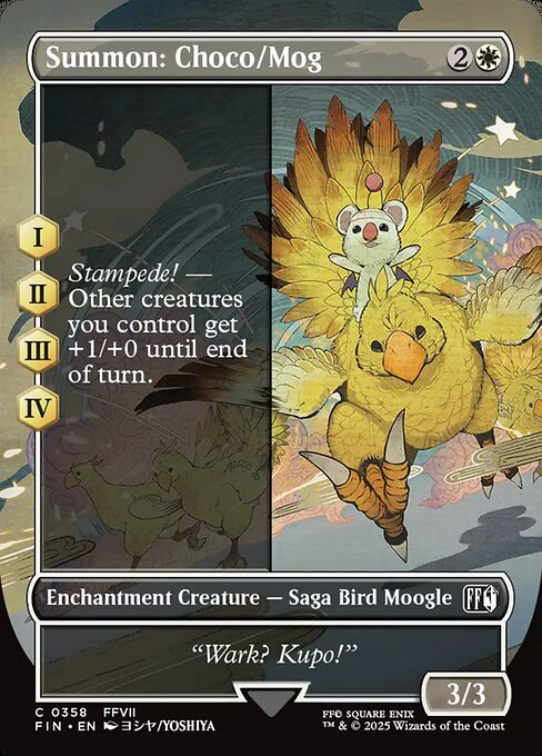 Summon: Choco/Mog — Final Fantasy 358
