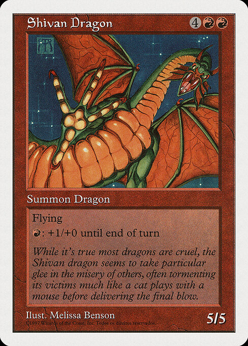 Dragão de Shiva — Fifth Edition 267†