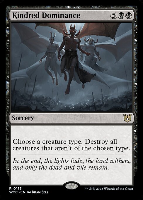 Dominância da Estirpe — Wilds of Eldraine Commander 113
