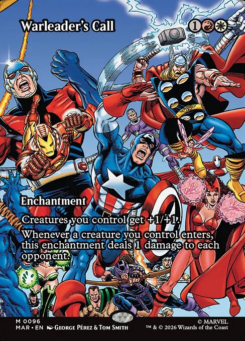 Chamado da Líder de Guerra — Marvel Universe 96