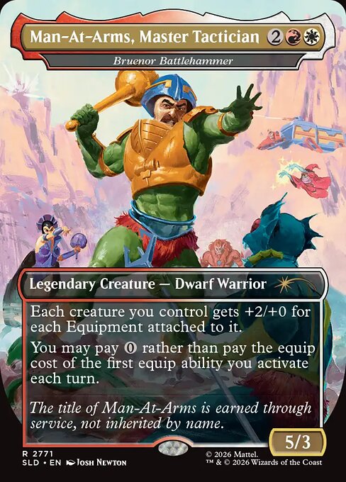 Bruenor Martelo de Batalha — Secret Lair Drop 2771