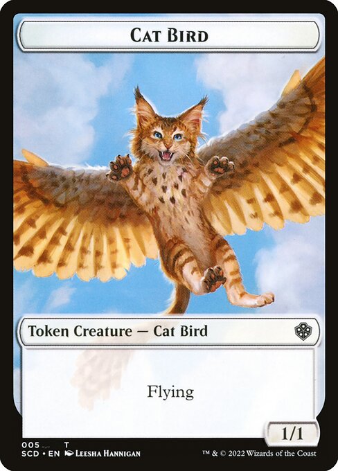 Cat Bird — Starter Commander Deck Tokens 5