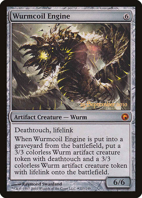 Máquina a Vorme Espiralado — Scars of Mirrodin Promos 223★