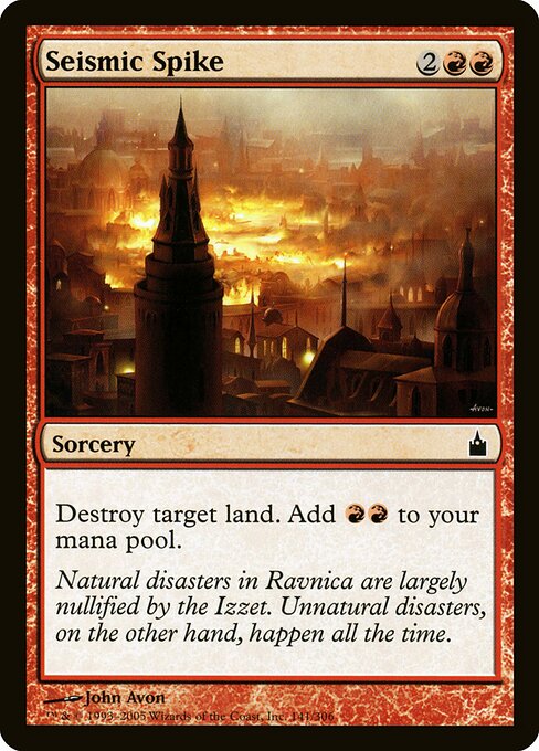 Espículo Sísmico — Ravnica: City of Guilds 141