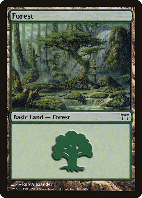 Floresta — Champions of Kamigawa 304
