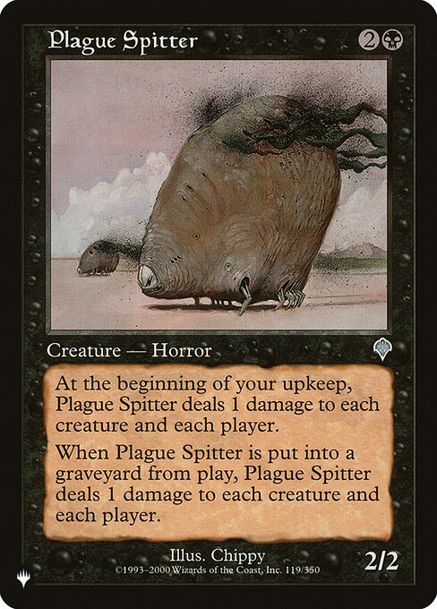 Cuspidor de Pragas — The List INV-119