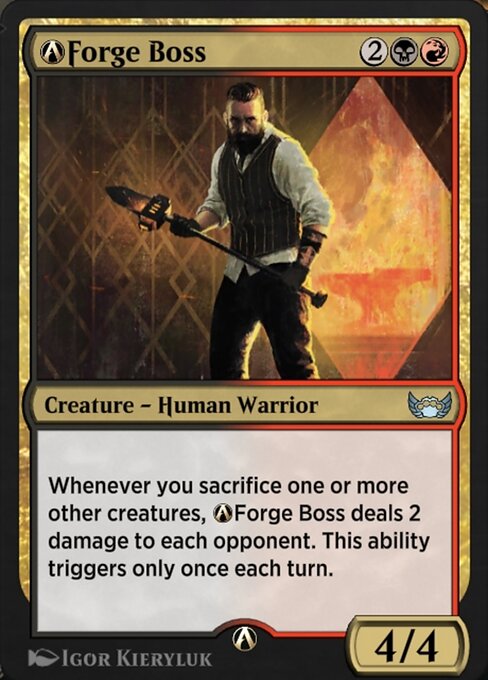 A-Forge Boss — Streets of New Capenna A-189