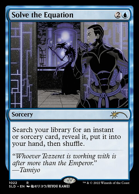 Resolver a Equação — Secret Lair Drop 1022