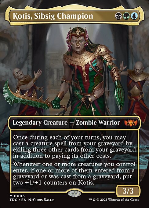 Kotis, Sibsig Champion — Tarkir: Dragonstorm Commander 5