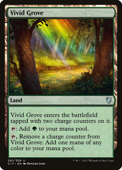 Bosque Vívido — Commander 2017 291