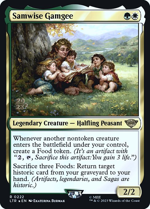 Samwise Gamgi — Tales of Middle-earth Promos 222s