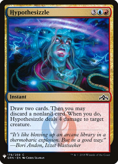 Hipótese Fulminante — The List GRN-178
