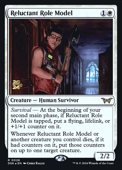 Reluctant Role Model — Duskmourn: House of Horror Promos 26s