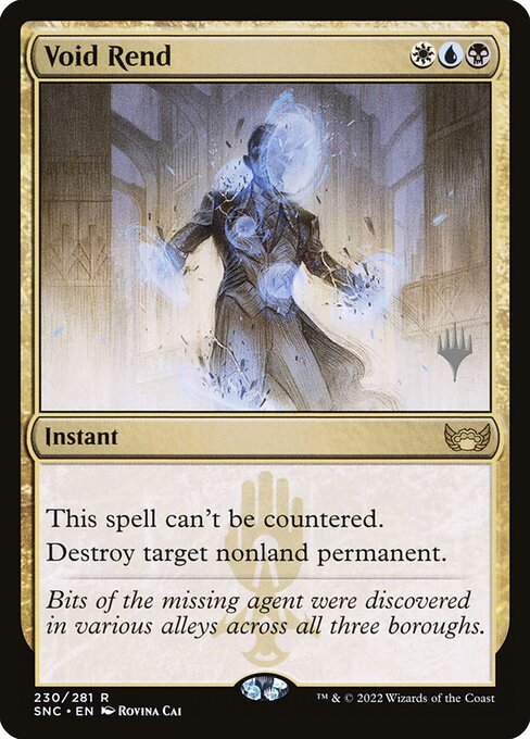 Laceração do Vazio — Streets of New Capenna Promos 230p