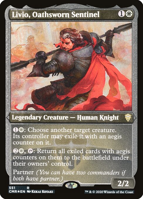 Lívio, Sentinela Jurada — Commander Legends 551