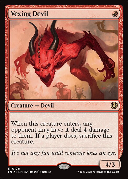 Diabo Irritante — Innistrad Remastered 178