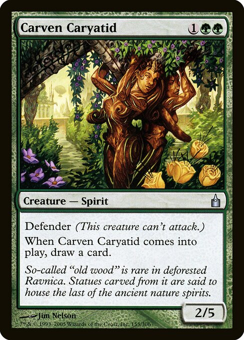 Cariátide Esculpida — Ravnica: City of Guilds 155
