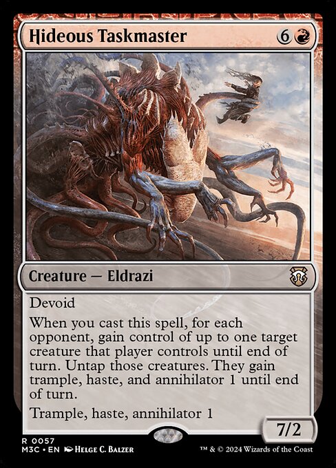 Hideous Taskmaster — Modern Horizons 3 Commander 57