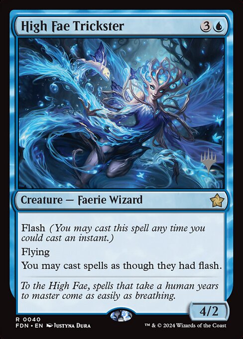 High Fae Trickster — Foundations Promos 40p