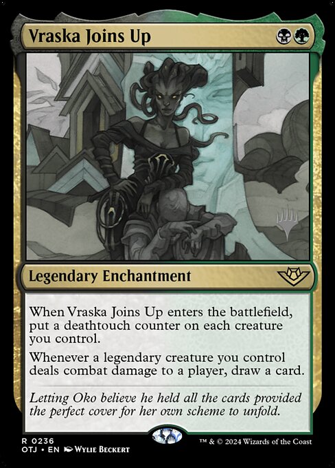 Adesão de Vraska — Outlaws of Thunder Junction Promos 236p