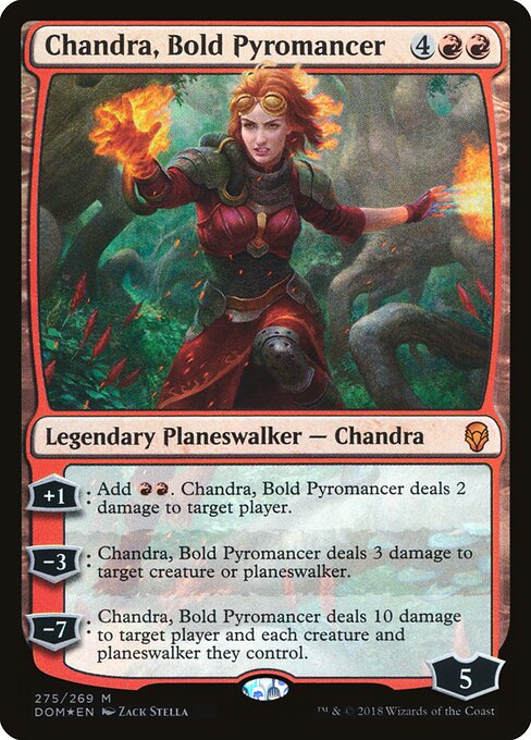 Chandra, Piromante Ousada — Dominaria 275