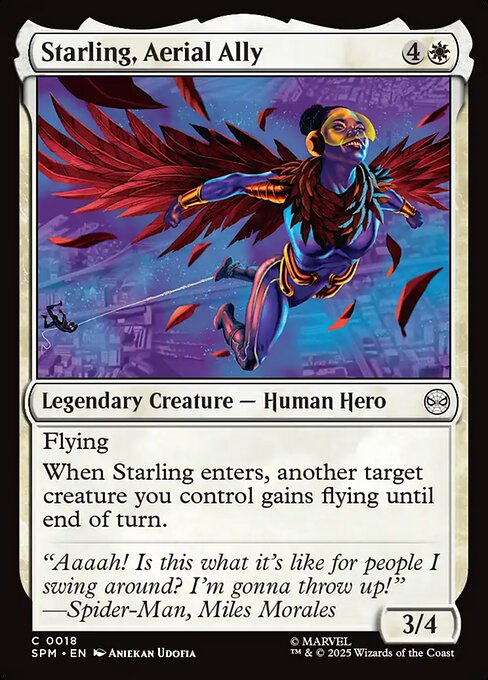 Starling, Aerial Ally — Marvel's Spider-Man 18