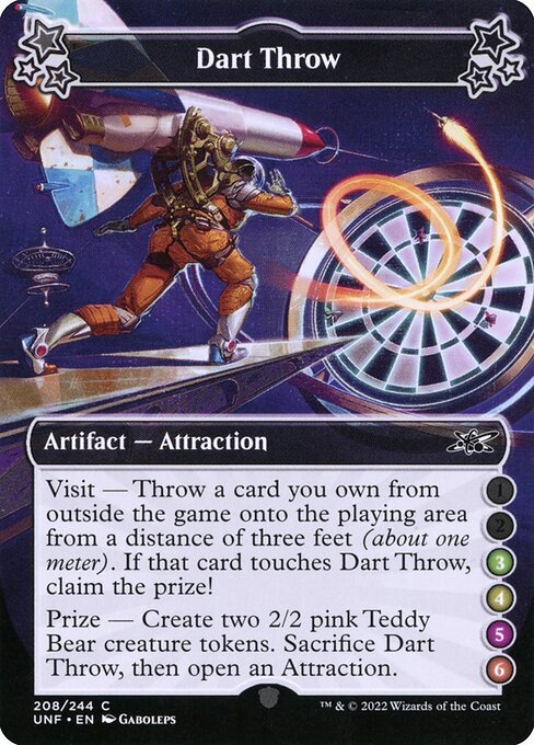 Dart Throw — Unfinity 208d