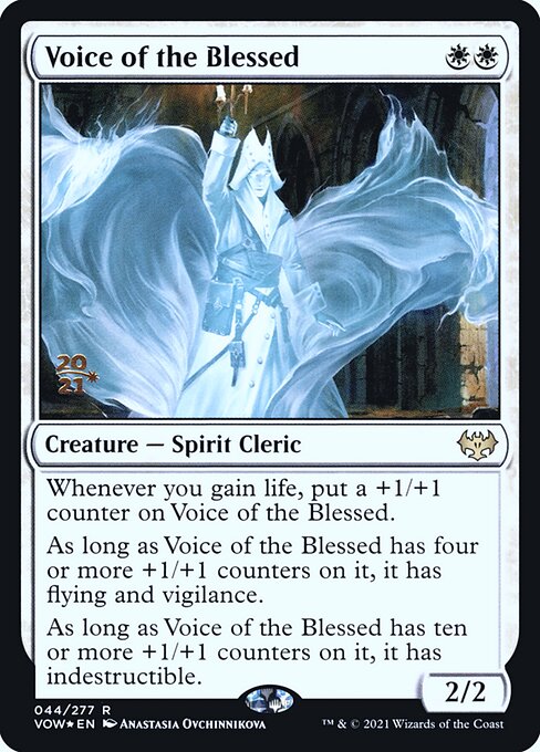 Voz dos Abençoados — Innistrad: Crimson Vow Promos 44s