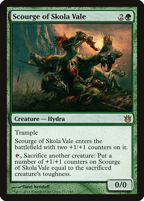 Flagelo do Vale de Skola — Born of the Gods 137