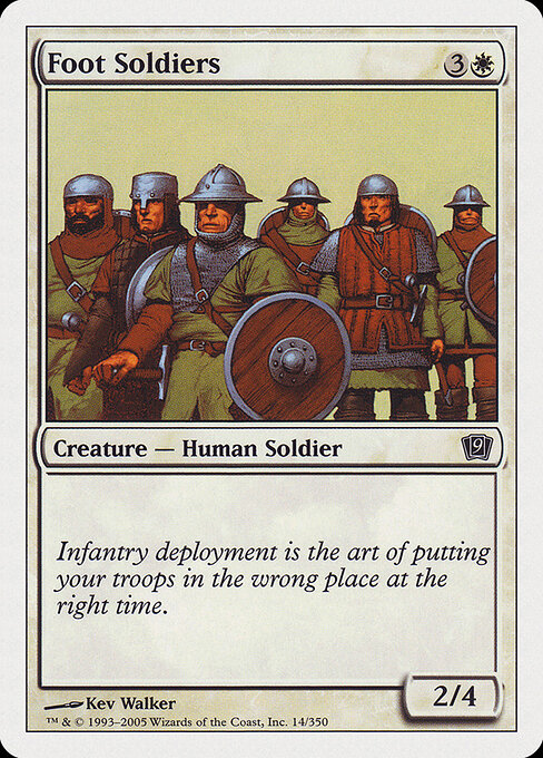 Soldados a Pé — Ninth Edition 14