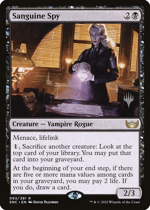 Espiã Confiante — Streets of New Capenna Promos 93p