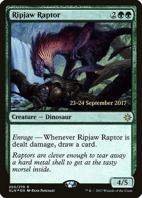 Raptor Maxilácero — Ixalan Promos 203s