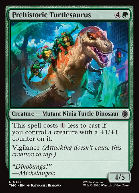 Prehistoric Turtlesaurus — Teenage Mutant Ninja Turtles Eternal 127